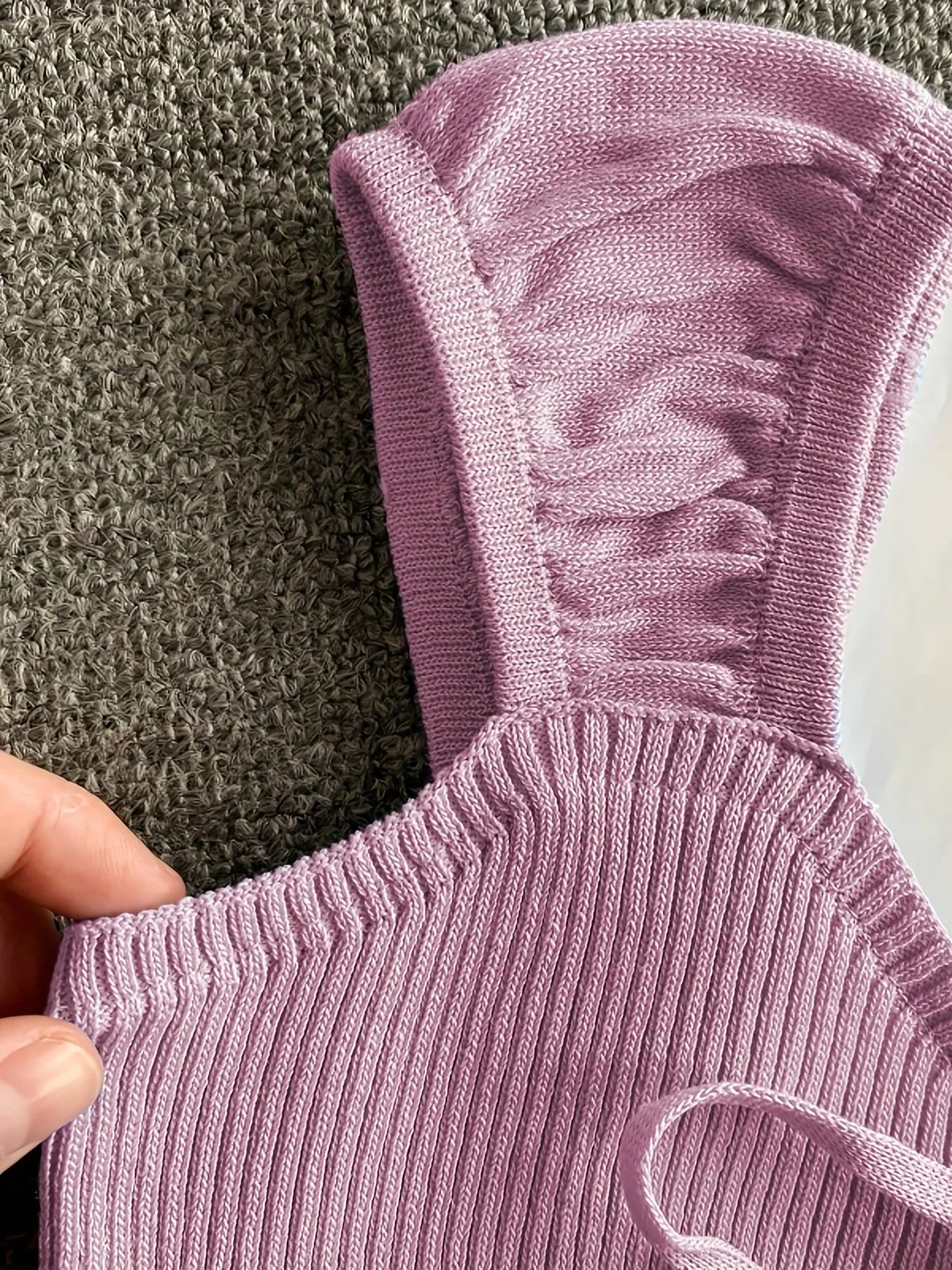 Débardeur côtelé noué de couleur unie, débardeur décontracté à col rond pour printemps et été, vêtements pour femmes, haut court en tricot, 2024