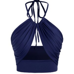 Haut bustier élégant, dos nu