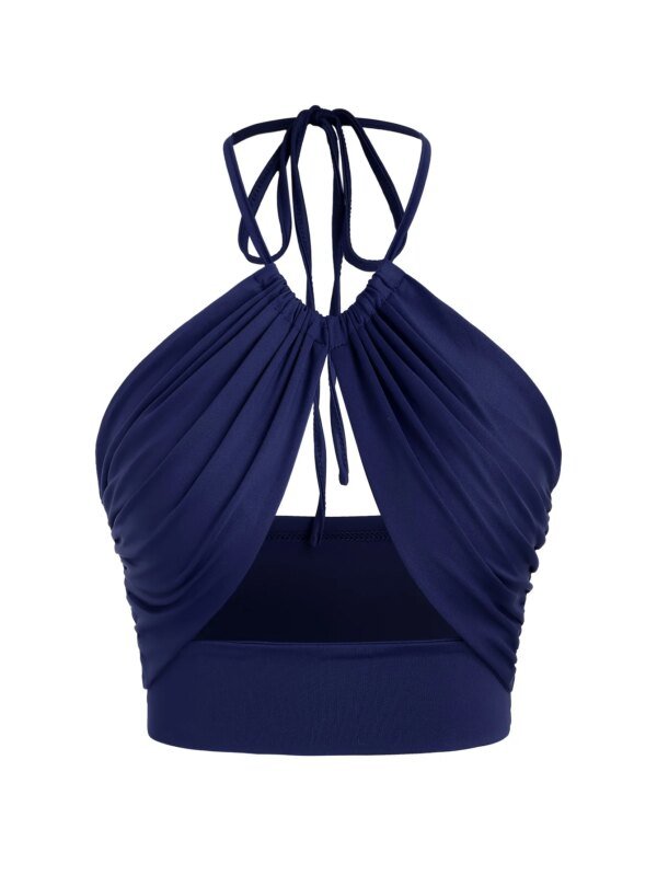 Haut bustier élégant, dos nu