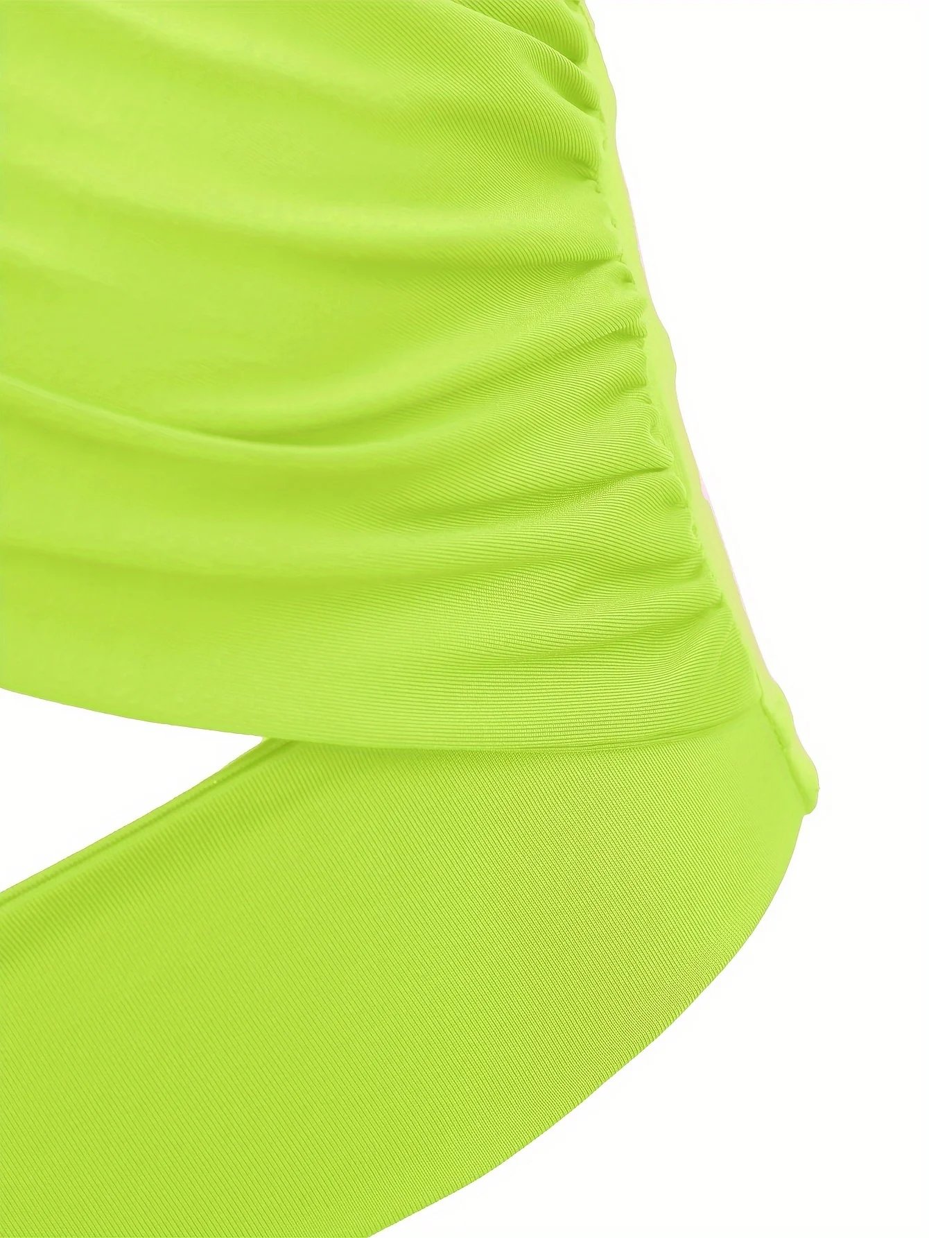 Europe et états-unis couleur unie col suspendu petit bustier tubulaire évidé ombilical mince fille chaude gilet à bretelles