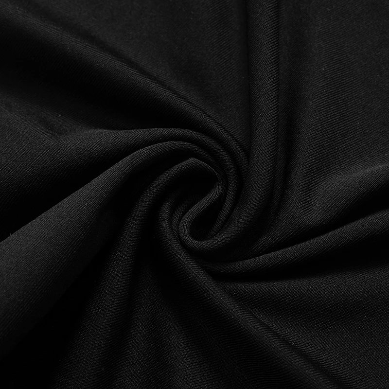 CUTENOVA 2024 été couleur unie Sexy épaules nues hauts à lacets sans manches T-Shirt décontracté mince haut court noir à manches courtes femmes