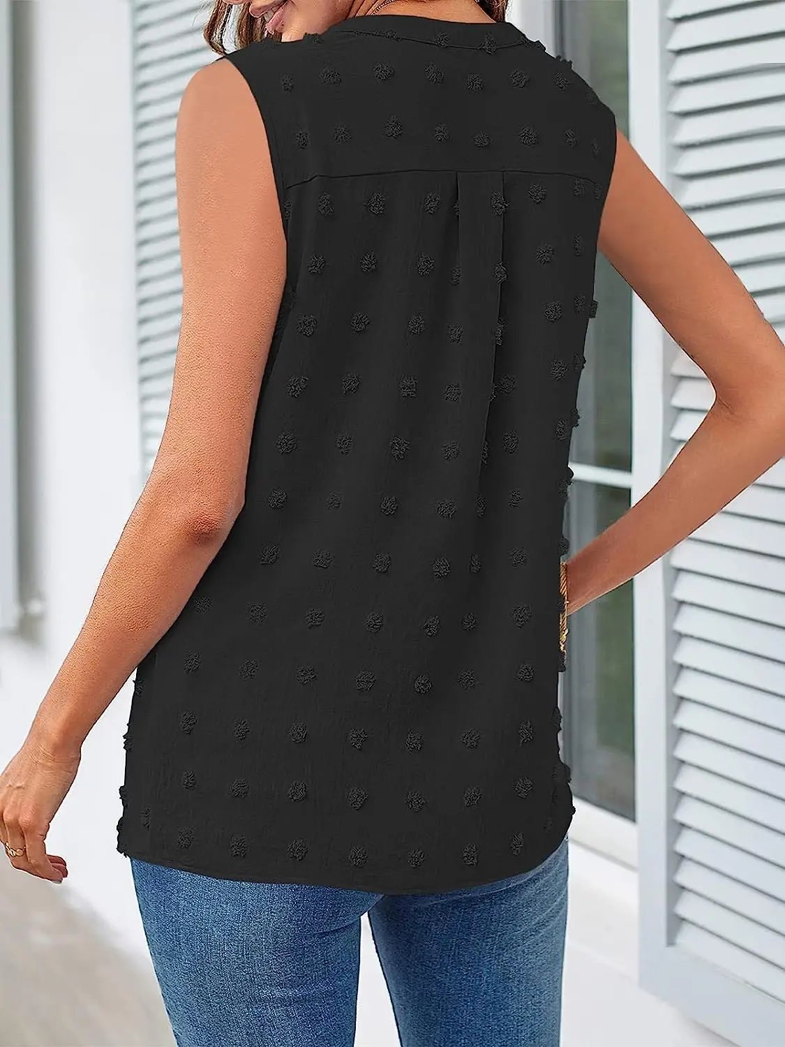 Débardeur d'été pour femmes, chemises sans manches, Corset, col en V, t-shirts habillés et décontractés, printemps 2023