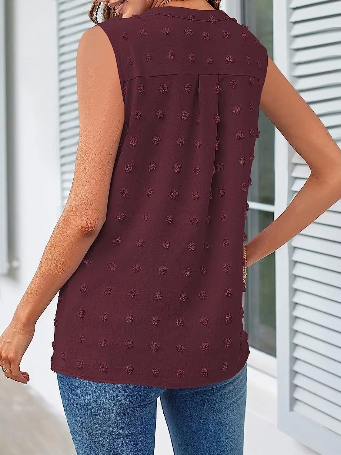 Débardeur d'été pour femmes, chemises sans manches, Corset, col en V, t-shirts habillés et décontractés, printemps 2023