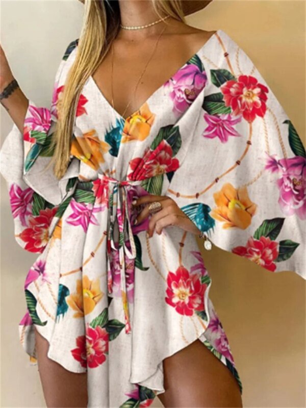 Robe imprimée florale