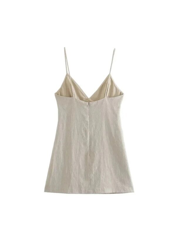 Robe Vintage fines bretelles – Image 2