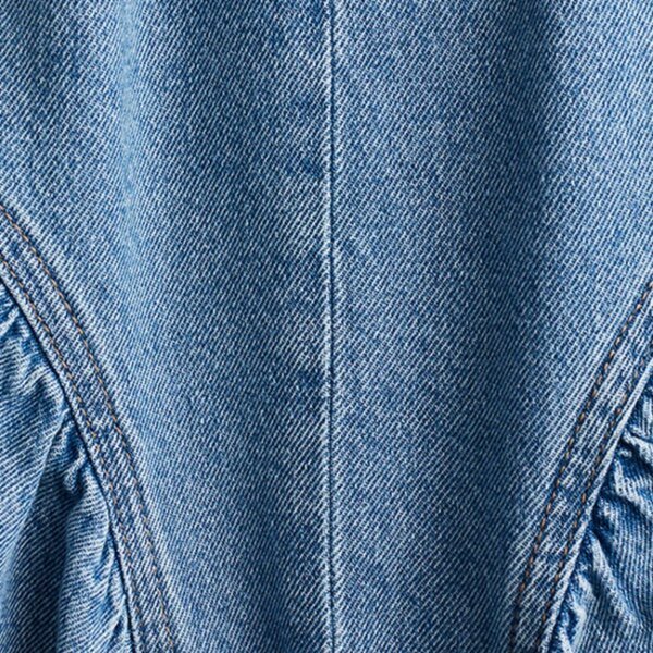 Robe en jean dos nu – Image 6