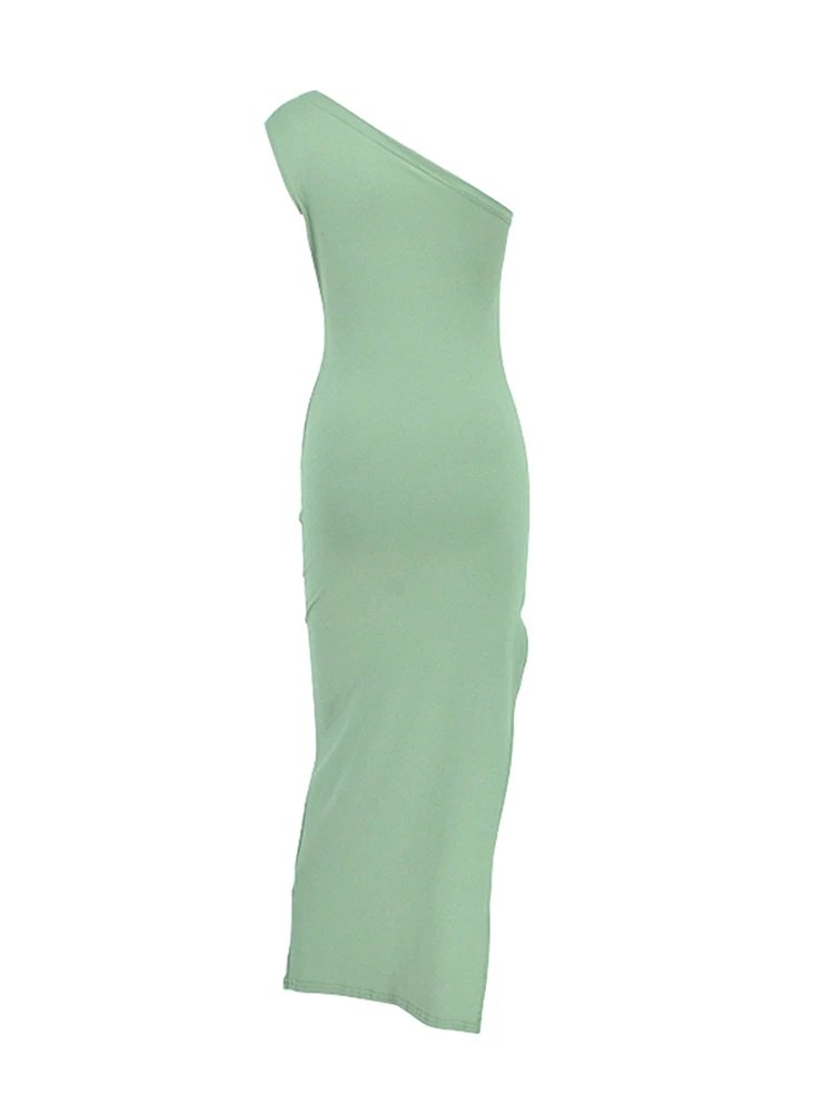 Robe Maxi d'été pour femmes, Sexy, fendue, mode, sans manches, dos nu, Slim, décontractée, Streetwear, Club, robes de soirée élégantes