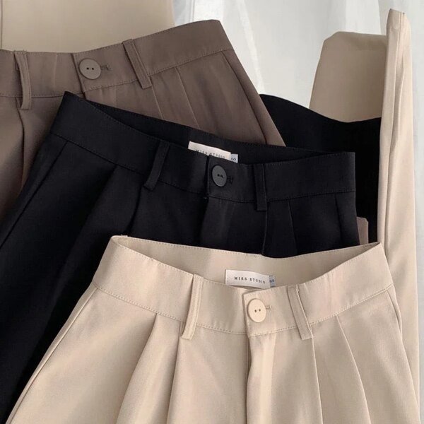 Pantalon droit taille haute – Image 5
