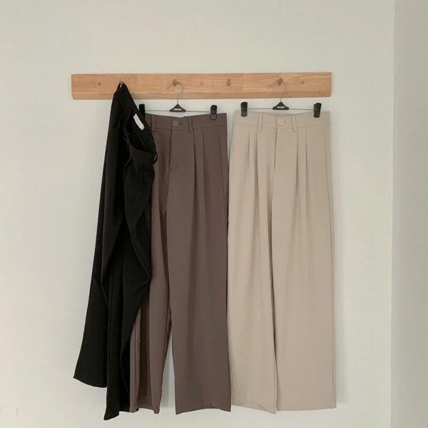 Pantalon droit taille haute – Image 3