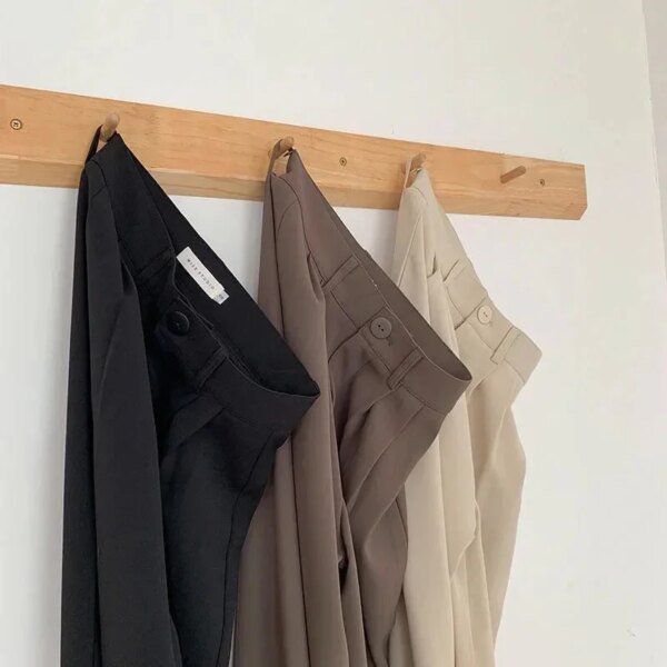 Pantalon droit taille haute – Image 2