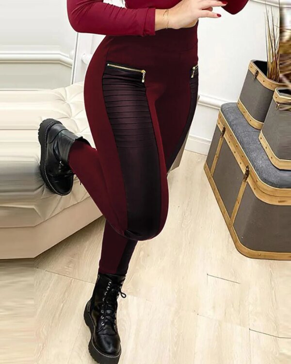 Legging effet cuir – Image 3