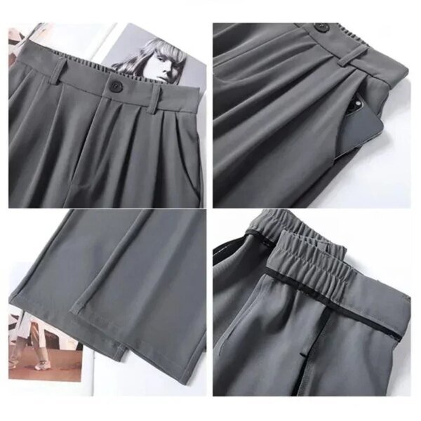 Pantalon élégant, taille haute – Image 3