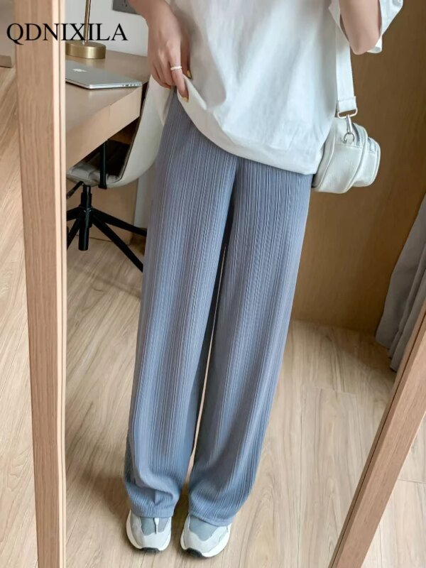 Pantalon mousseline de soie, taille haute – Image 4
