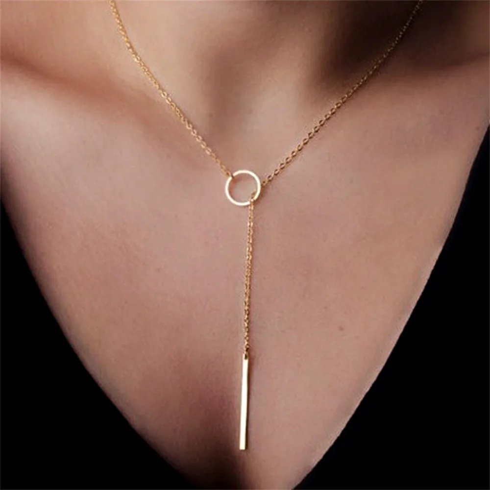 Collier entrelacé or