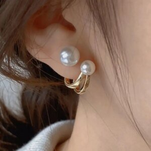Boucles d'oreilles en perles
