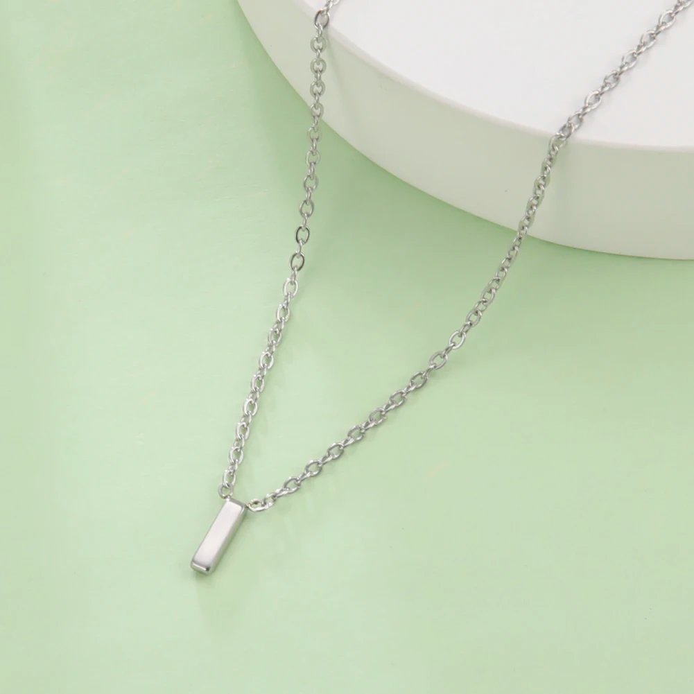 Cazador – collier minimaliste avec lettres initiales A-Z pour femmes, chaînes ras du cou en acier inoxydable, bijoux, cadeau d'anniversaire, vente en gros