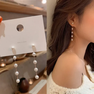 Boucles d'oreilles en perles