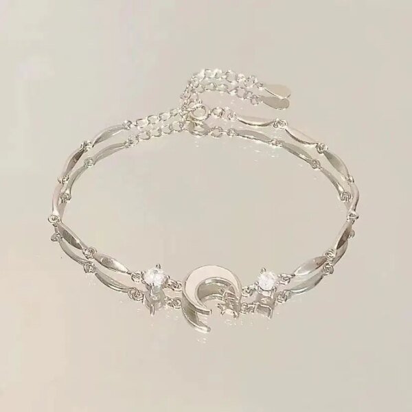 Bracelets en acier et Zircon – Image 2