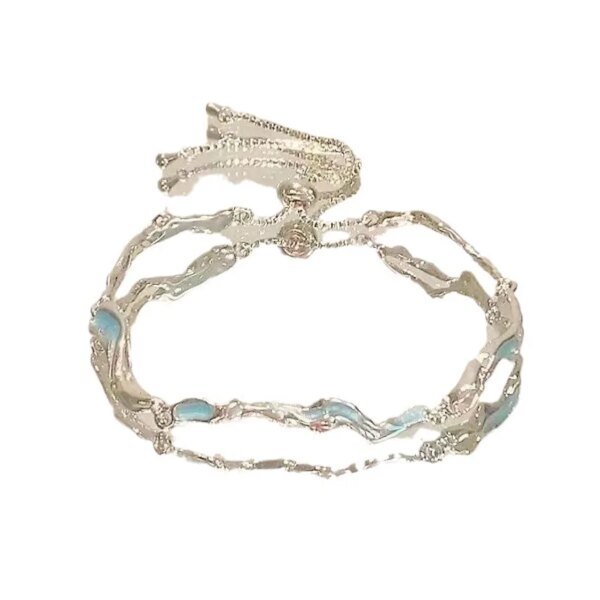 Bracelets en acier et Zircon – Image 5