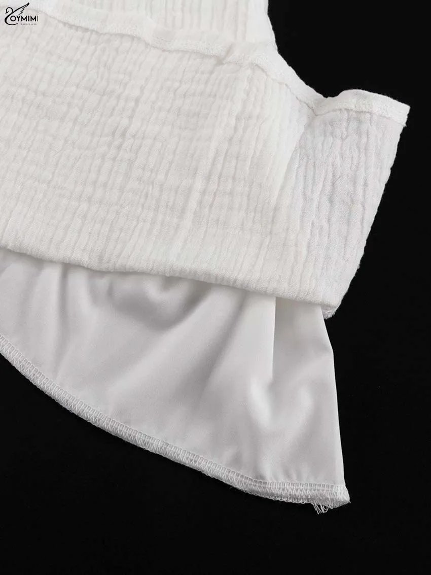Robe bohème élégante en coton blanc cassé Robe bohème élégante en coton blanc cassé