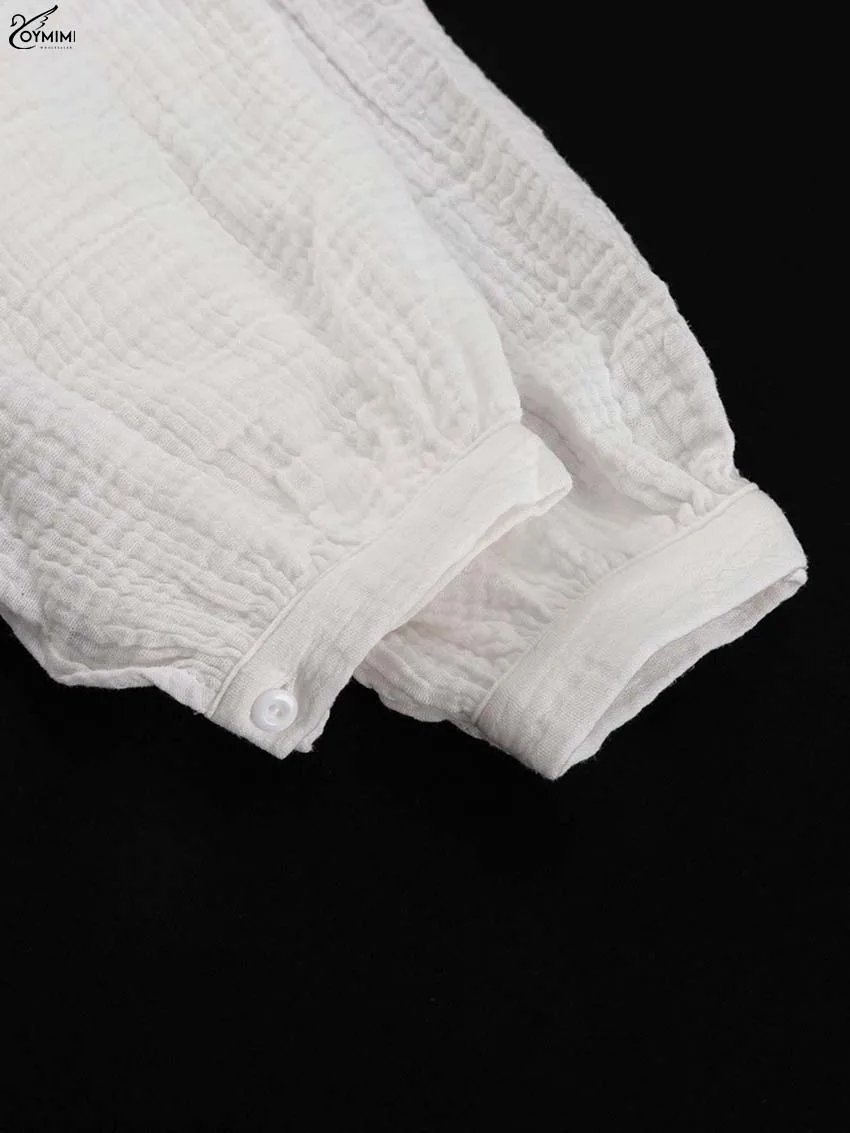 Robe bohème élégante en coton blanc cassé Robe bohème élégante en coton blanc cassé