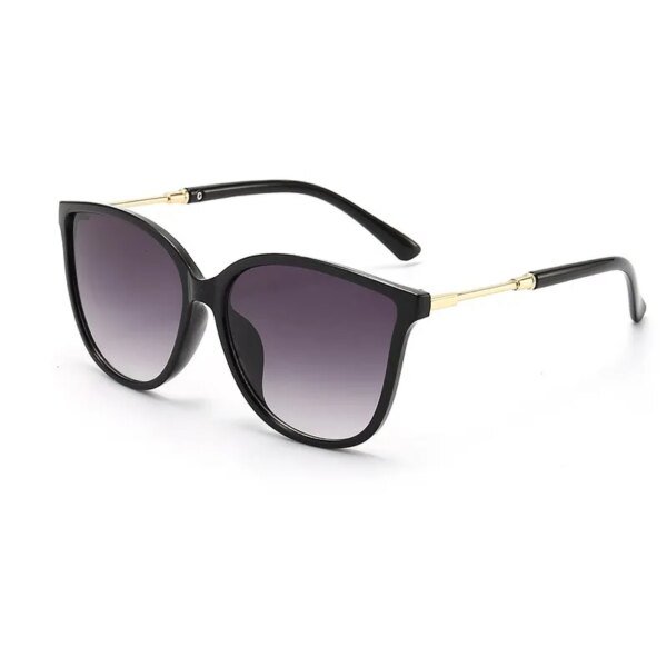 Lunettes de soleil œil de chat vintage pour femmes, lunettes de soleil miroir rétro, lunettes de conduite à la mode, marque de créateur – Image 2
