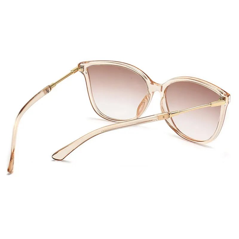 Lunettes de soleil œil de chat vintage pour femmes, lunettes de soleil miroir rétro, lunettes de conduite à la mode, marque de créateur