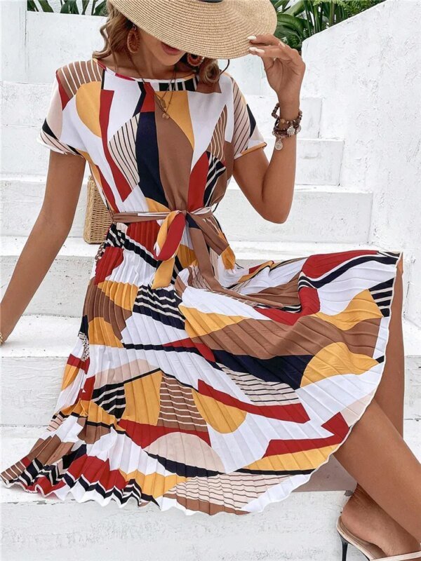 Robe chic avec ceinture – Image 6