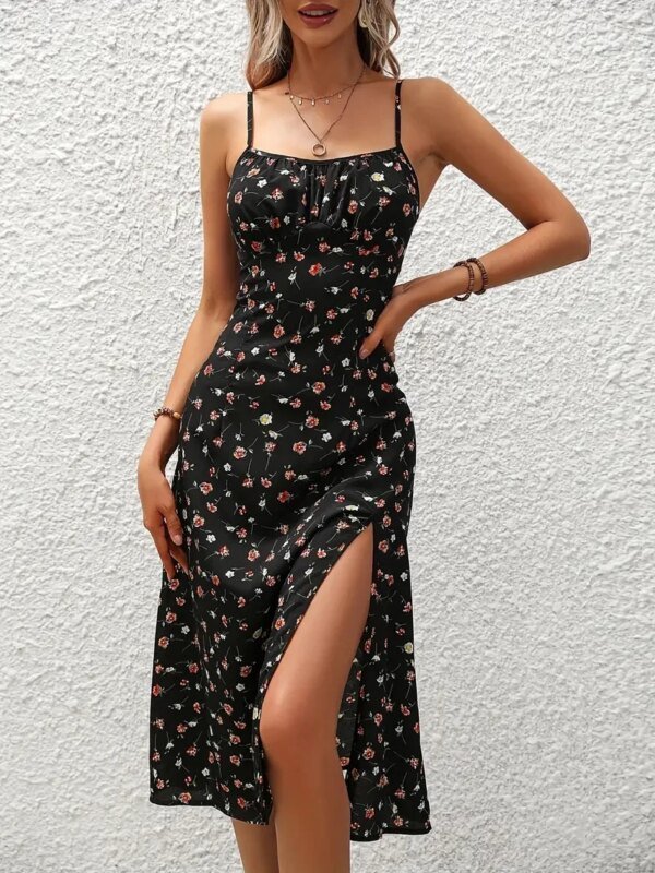 Robe imprimé Floral ou pois blanc