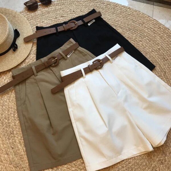 Short larges en Coton