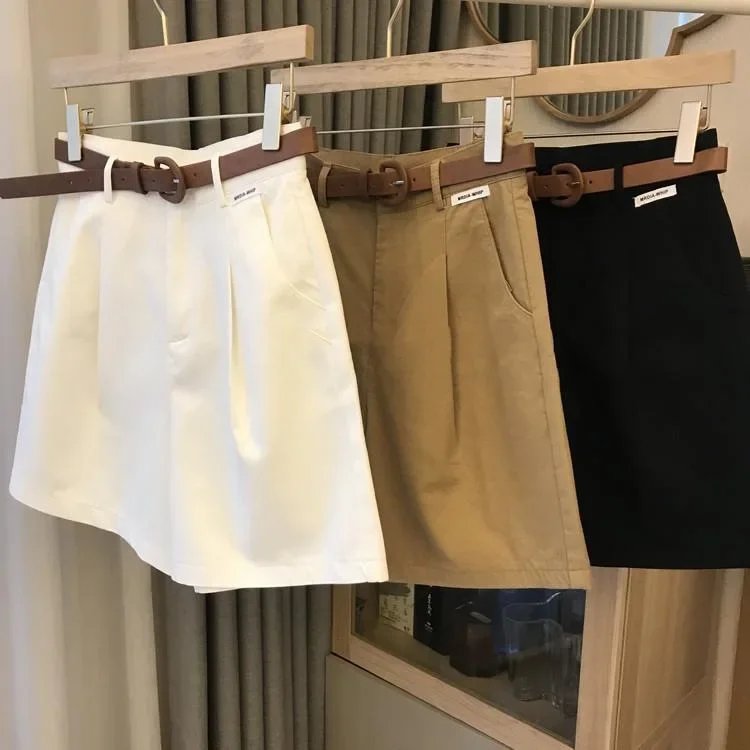 Short larges en Coton