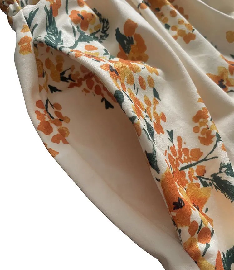 Short d'été imprimé Floral