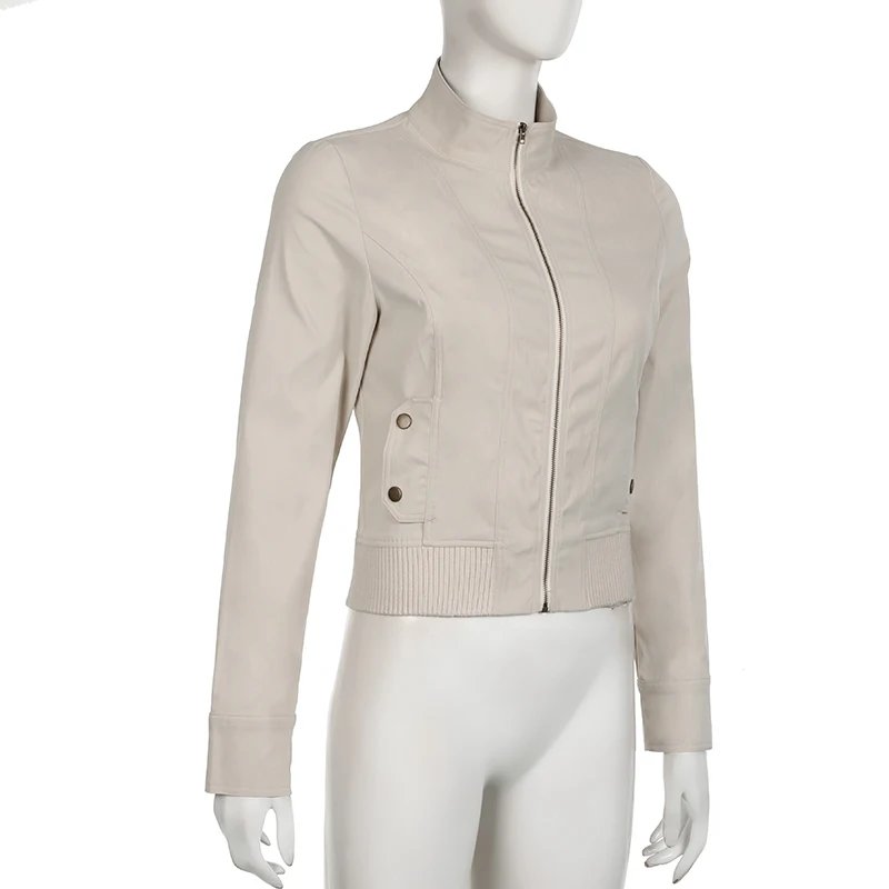 Veste blanc gris légère