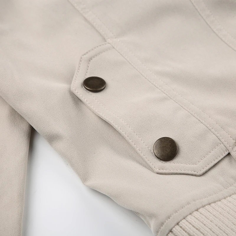 Veste blanc gris légère