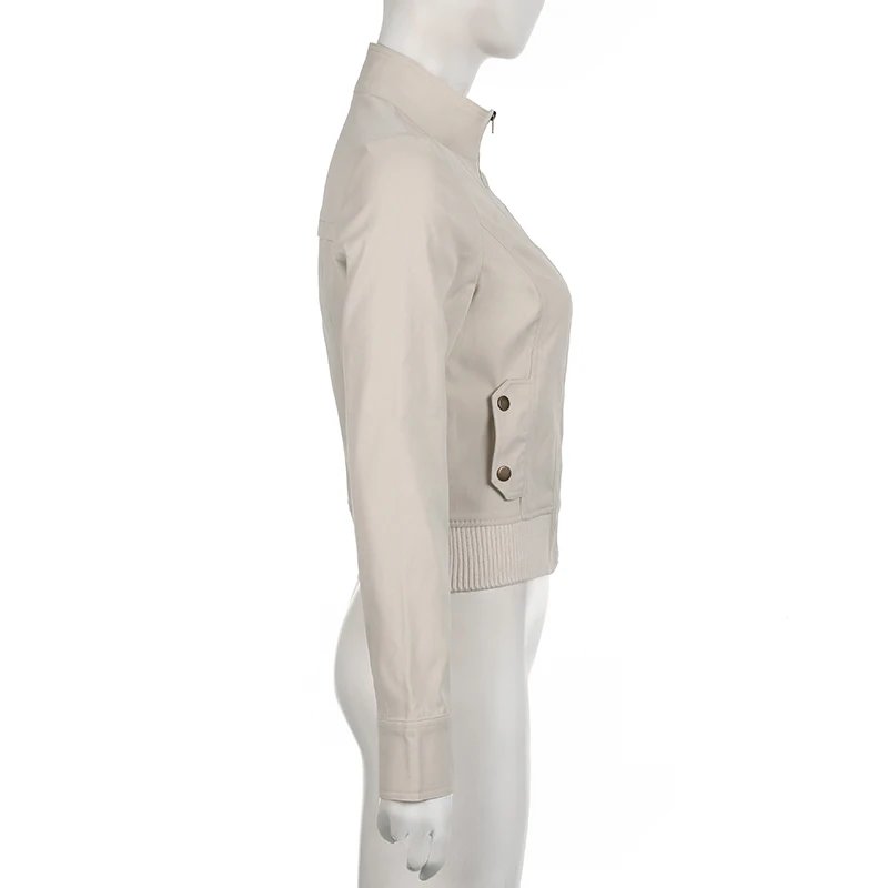 Veste blanc gris légère