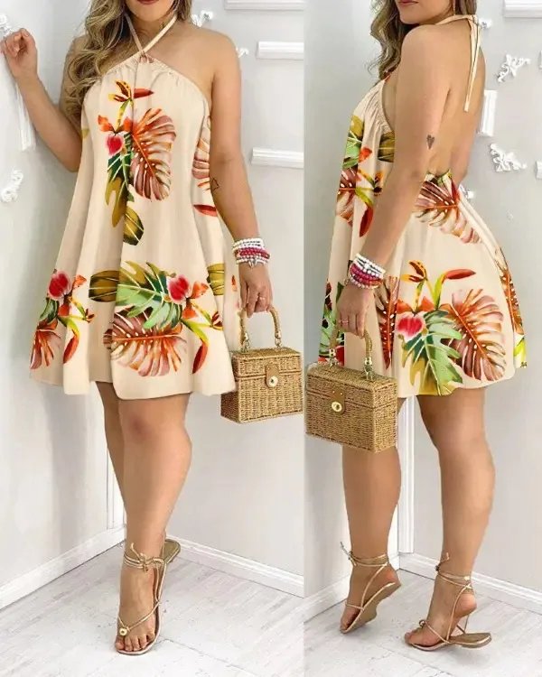 Robe imprimé Tropical Robe imprimé Tropical