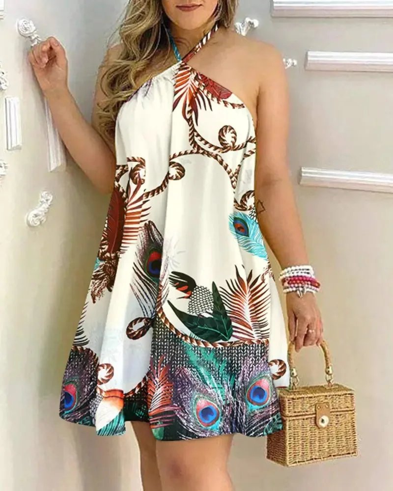 Robe imprimé Tropical Robe imprimé Tropical