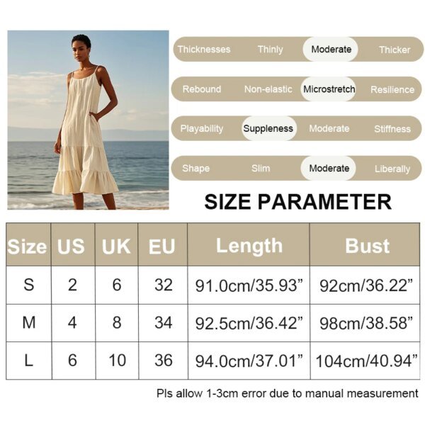 Robe longue 100% coton – Image 5
