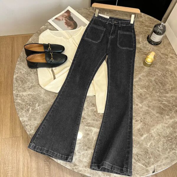 Jean droit taille haute – Image 2