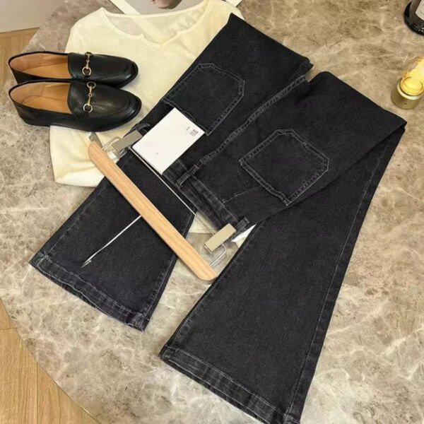 Jean droit taille haute – Image 6