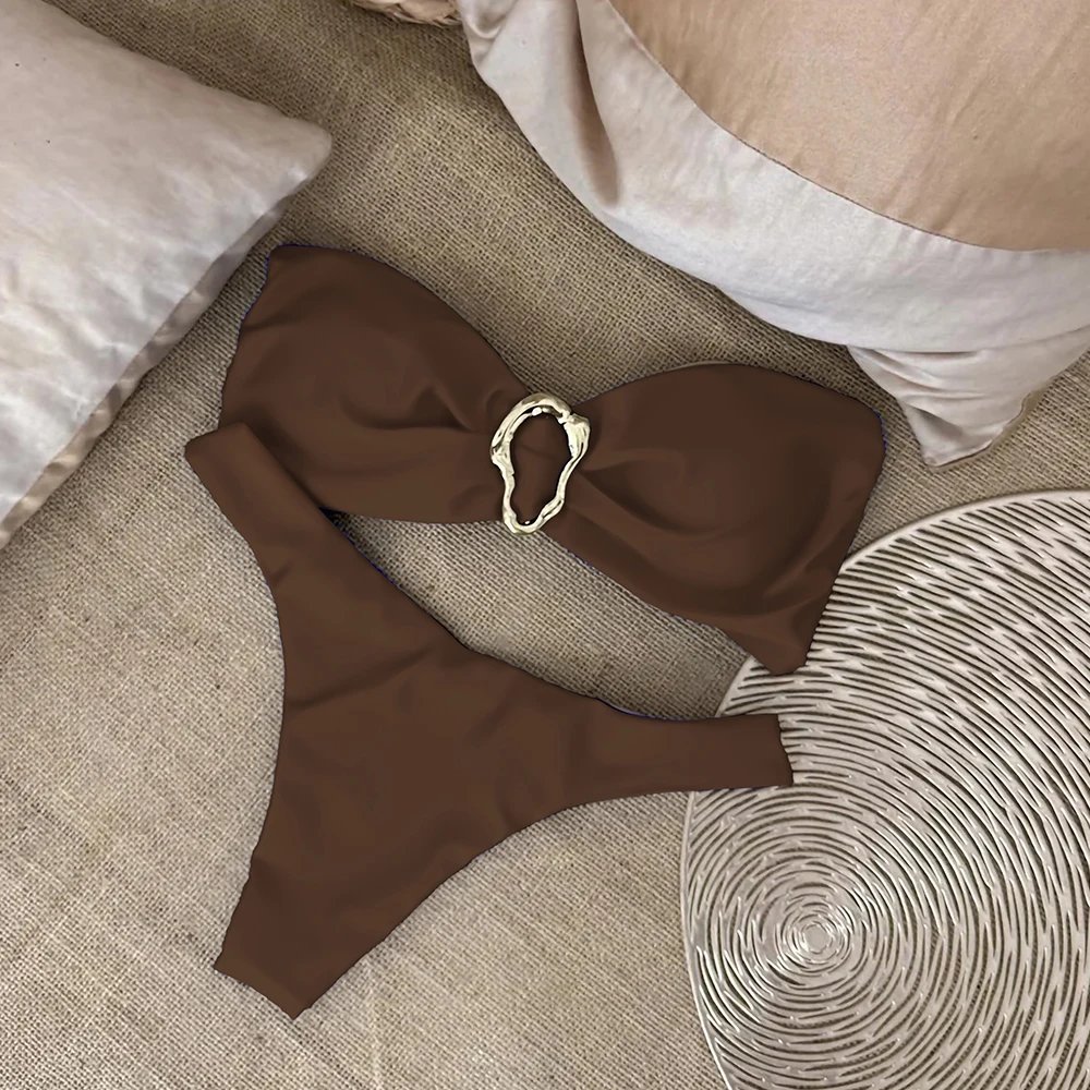 Maillots de bain Bandeau Bikini Push Up