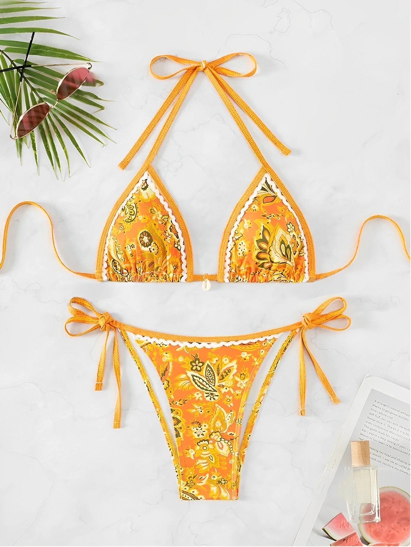 Maillot de bain triangle deux pièces Bikini