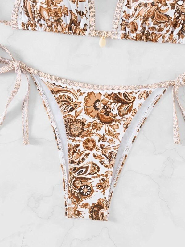 Maillot de bain triangle deux pièces Bikini – Image 6