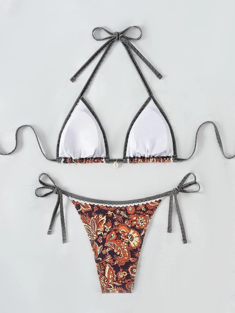 Maillot de bain triangle deux pièces Bikini