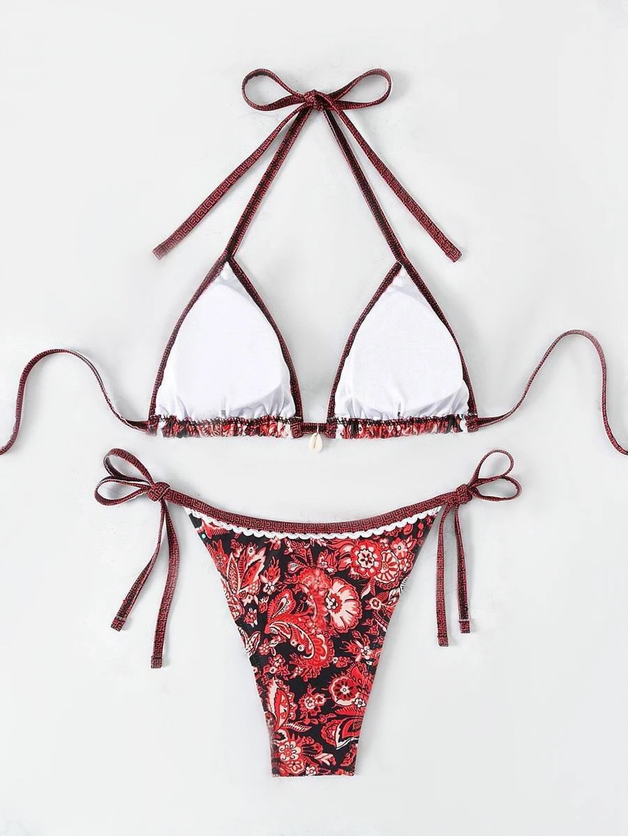 Maillot de bain triangle deux pièces Bikini