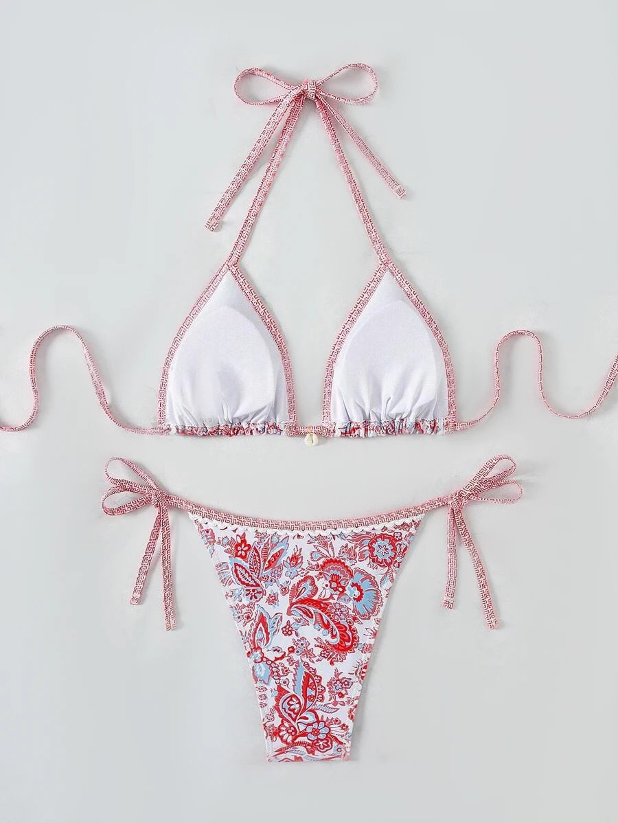 Maillot de bain triangle deux pièces Bikini