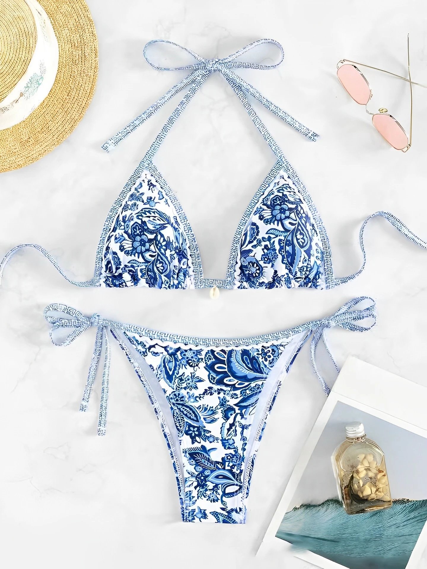 Maillot de bain triangle deux pièces Bikini