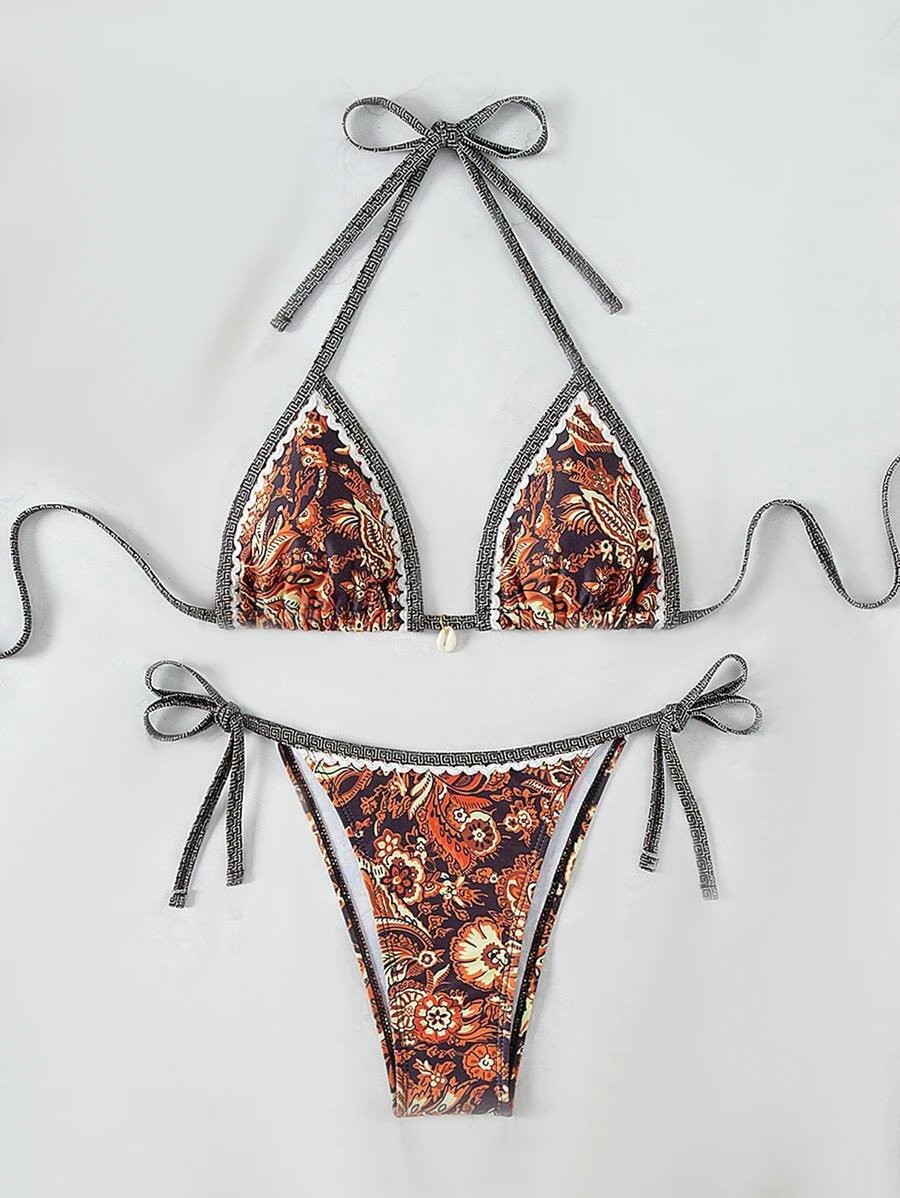 Maillot de bain triangle deux pièces Bikini