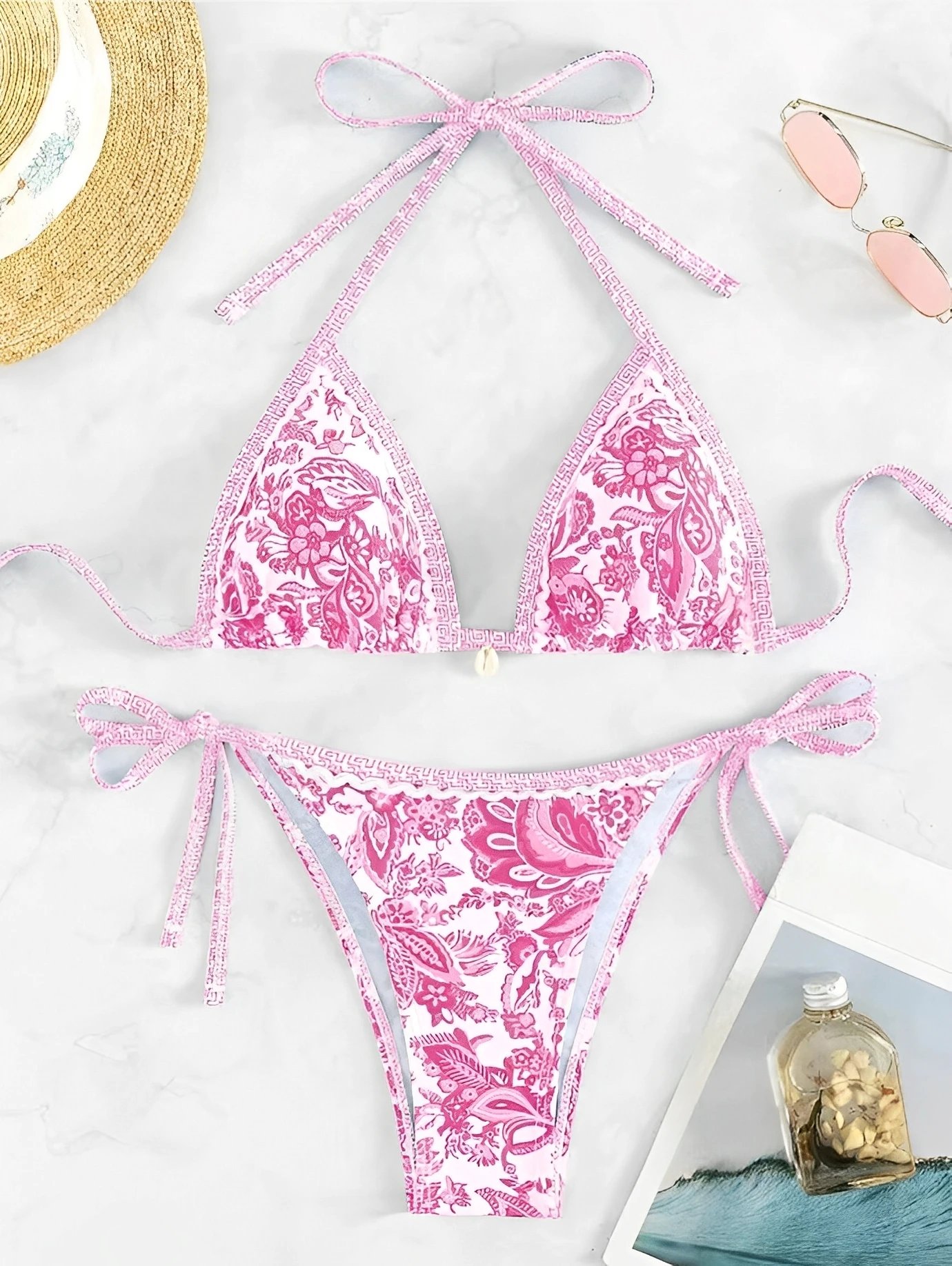 Maillot de bain triangle deux pièces Bikini