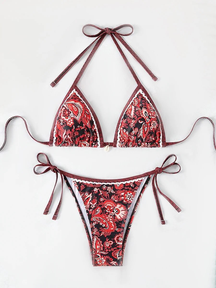 Maillot de bain triangle deux pièces Bikini